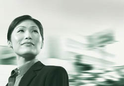Asian Business Woman–Comerica Bank
